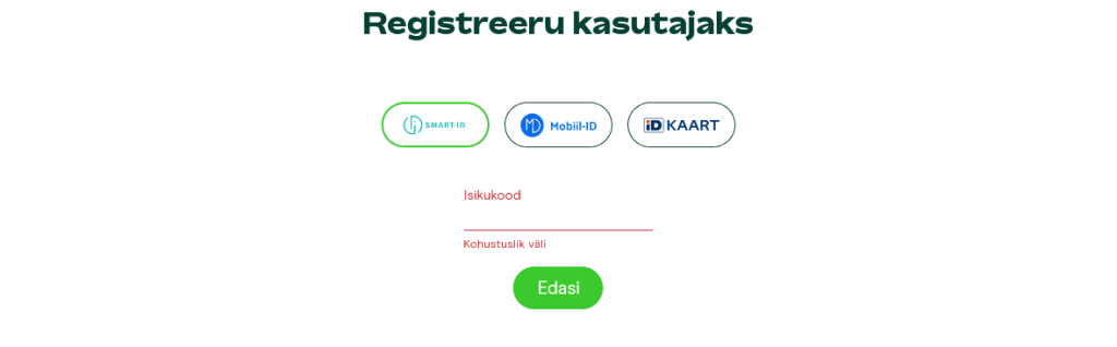 Raha24 registreerimine